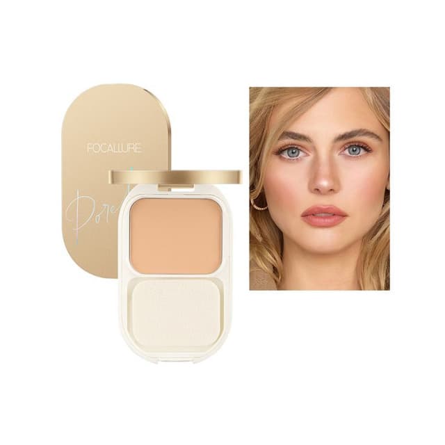 Lasting Poreless Compact Powder, #202 Sand