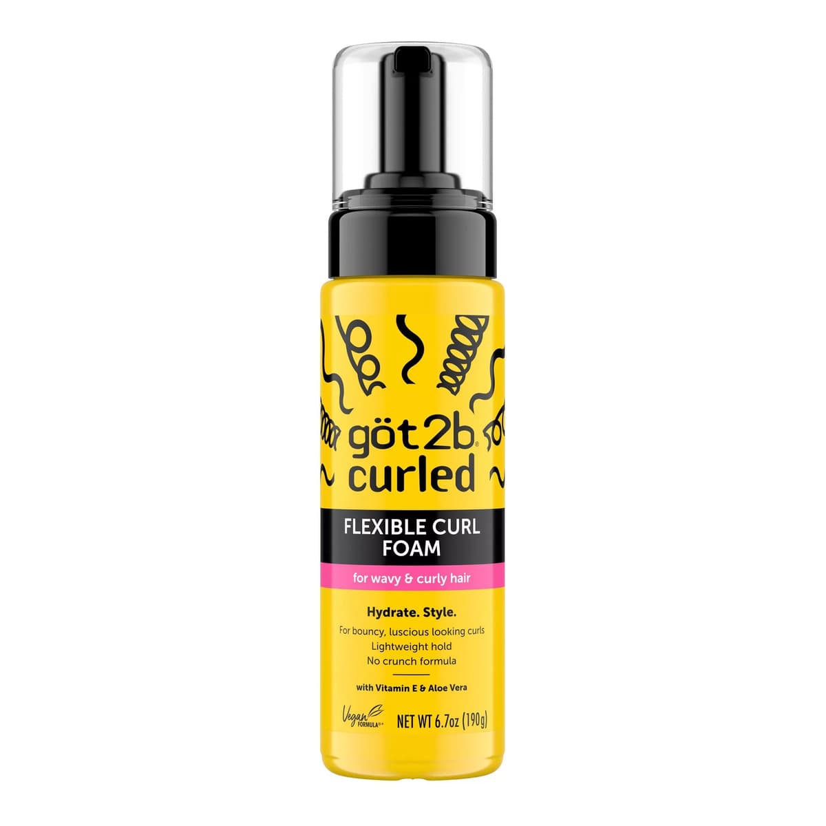 Flexible Curl Foam Hair Gel
