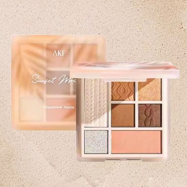 7 Colors Eyeshadow, #02 Sunset Mocha