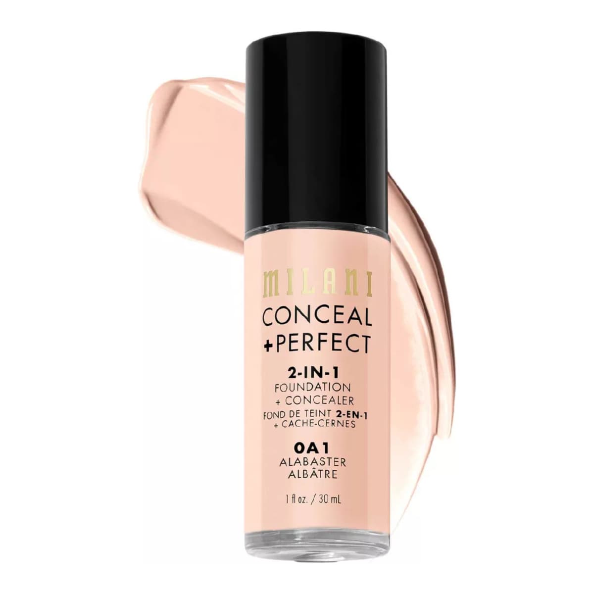 Conceal + Perfect 2-In-1 Foundation, 0A1 Alabaster