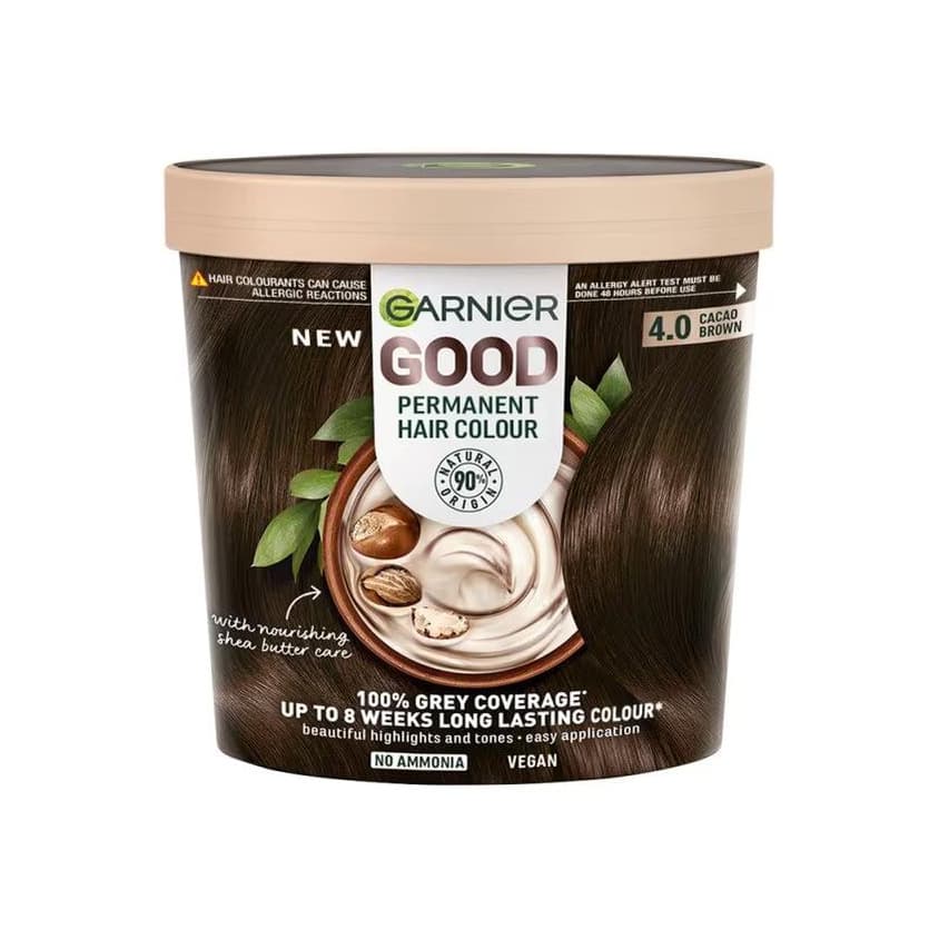 Permanent Hair Dye Cocoa Brown 4.