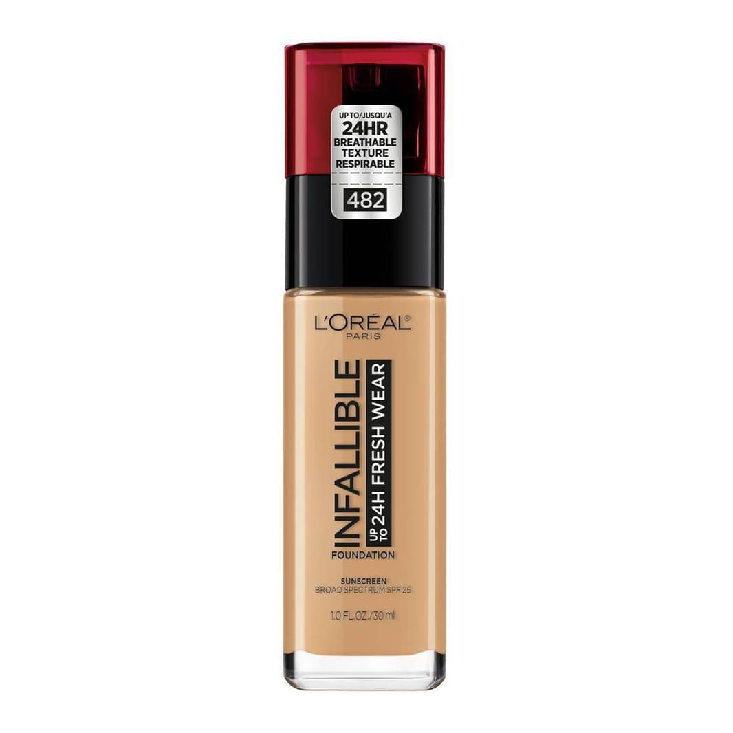 Infallible 32HR Fresh Wear Foundation with SPF 25 - 482 Radiant Sun