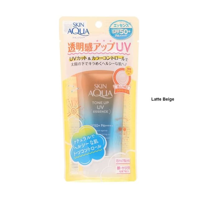Skin Aqua Tone Up UV Essence SPF 50+ PA++++, Latte Beige