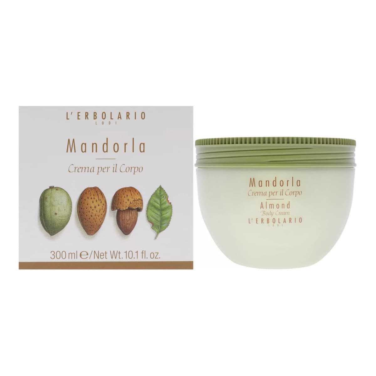 Almond Perfumed Body Cream by LErbolario for Unisex - Body Cream