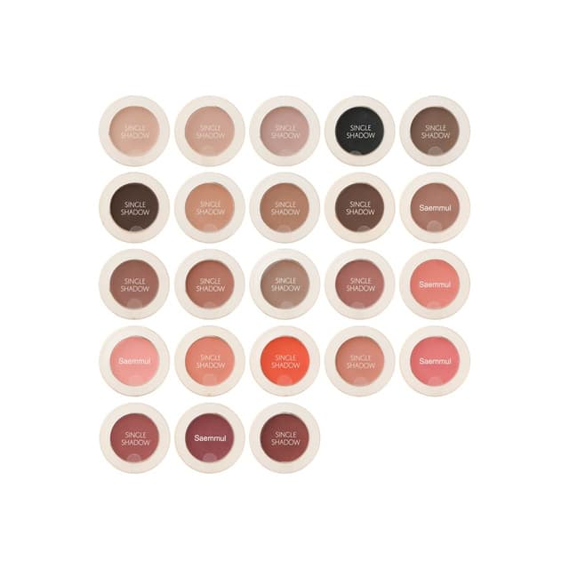 Saemmul Single Shadow Matt, #YE03 Lemon Candy Yellow