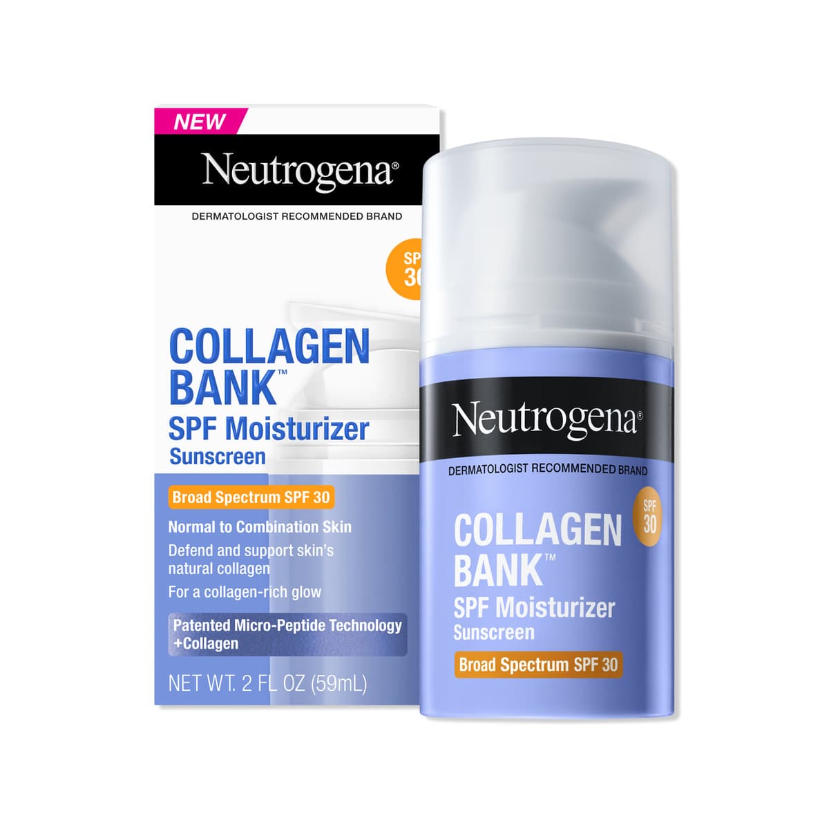Collagen Bank Daily Face Moisturizer with SPF 30