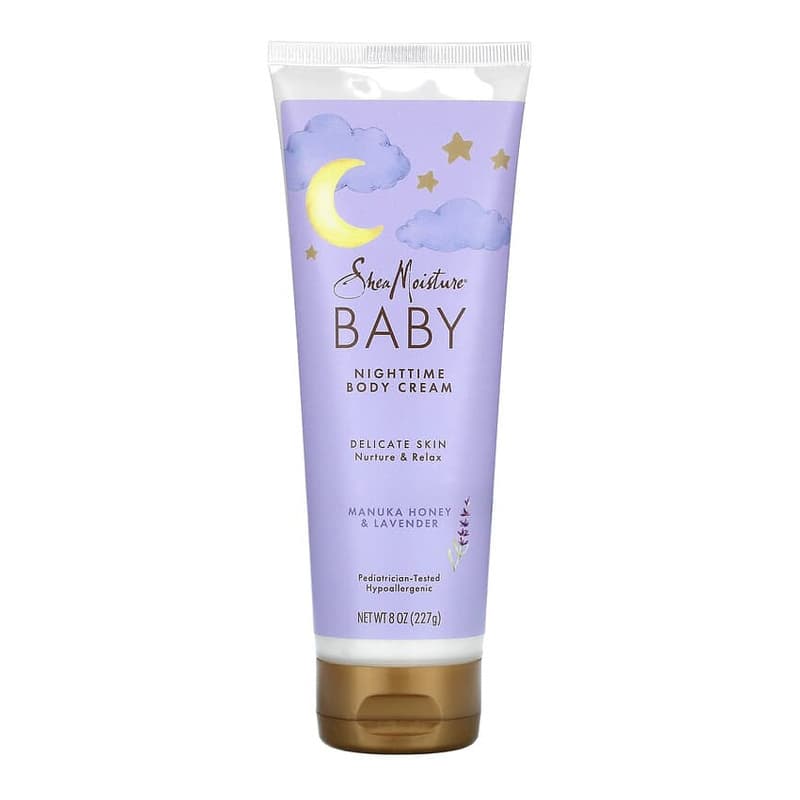 Baby, Nighttime Body Cream, Manuka Honey & Lavender