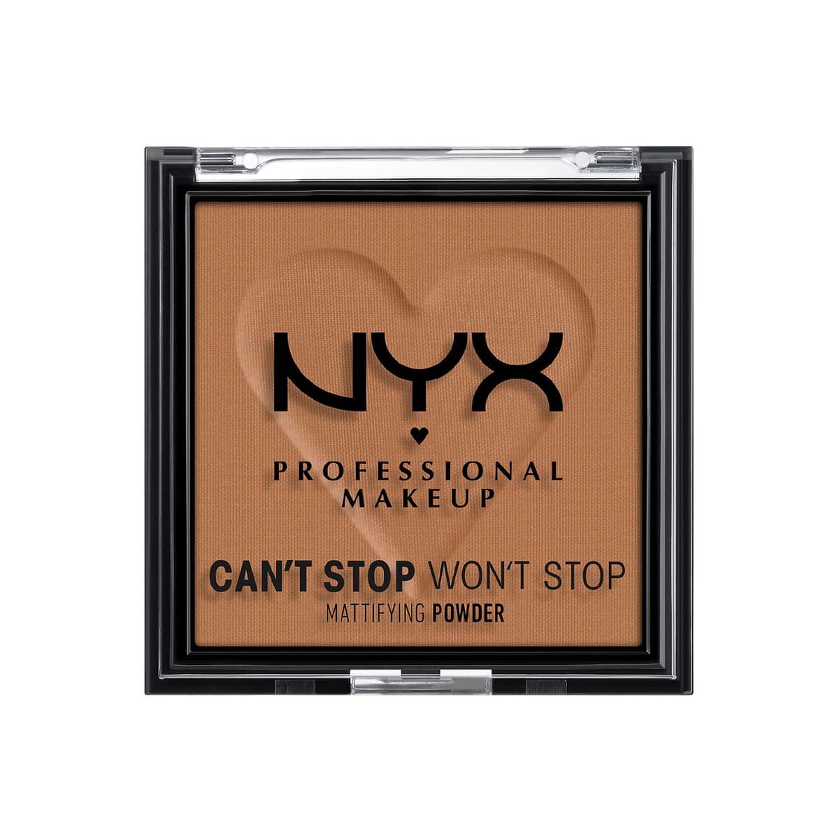 Can't Stop Won't Stop Mattifying Pressed Powder, Mocha