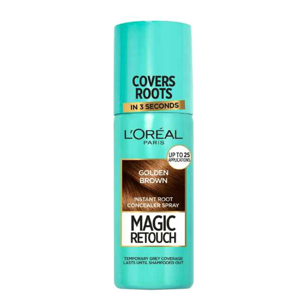 L’Oreal Paris Magic Retouch Golden Brown Root Touch Up, Temporary Instant Root Concealer Spray With Easy Application
