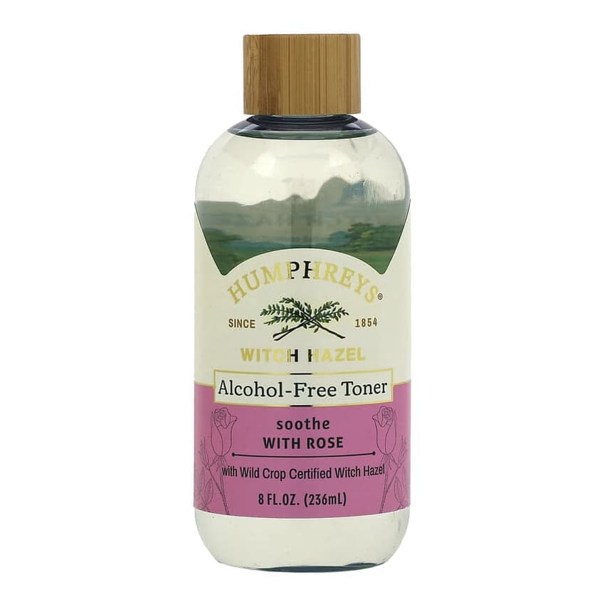 Witch Hazel, Alcohol Free Toner with Rose