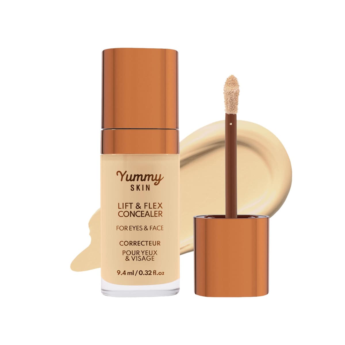 Yummy Skin Lift & Flex Hydrating Concealer With Hyaluronic Acid & Caffeine, #3