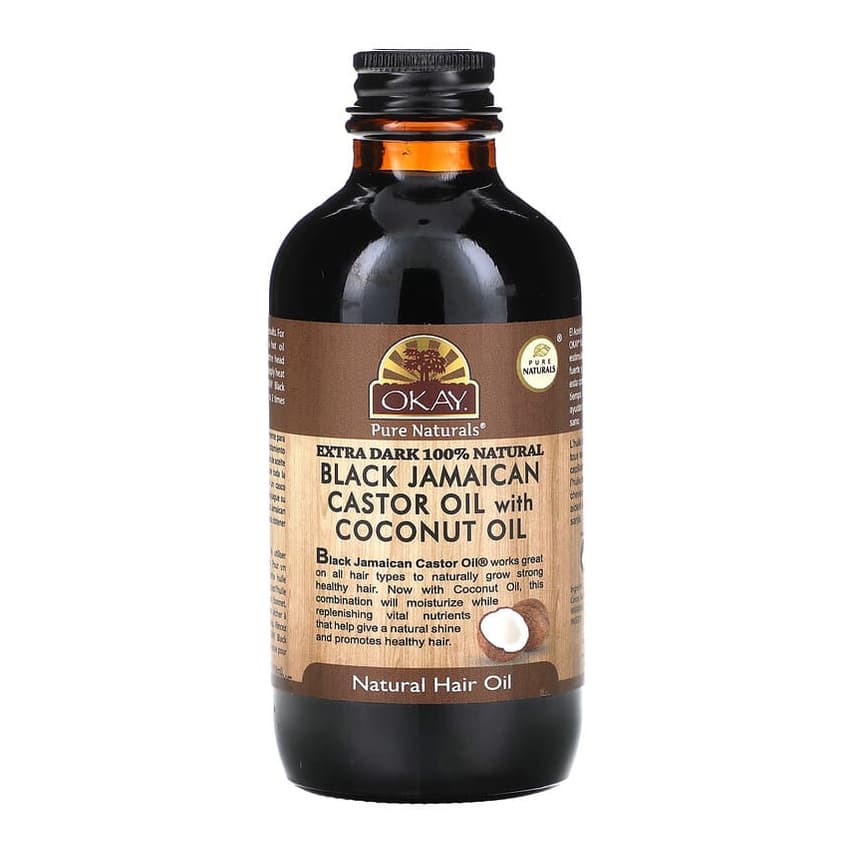 Natural Hair Oil, Extra Dark