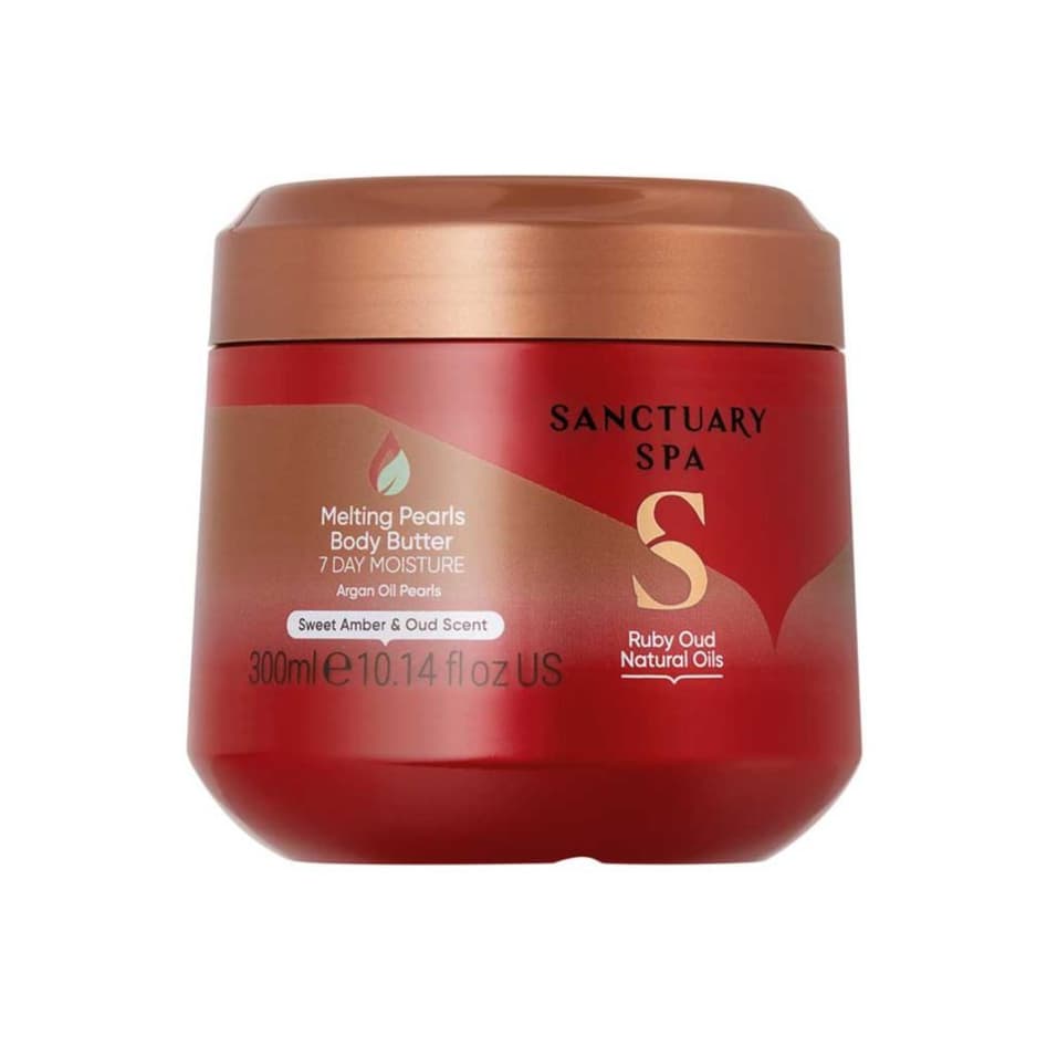 Spa Ruby Oud Natural Oils Melting Pearl Body Butter