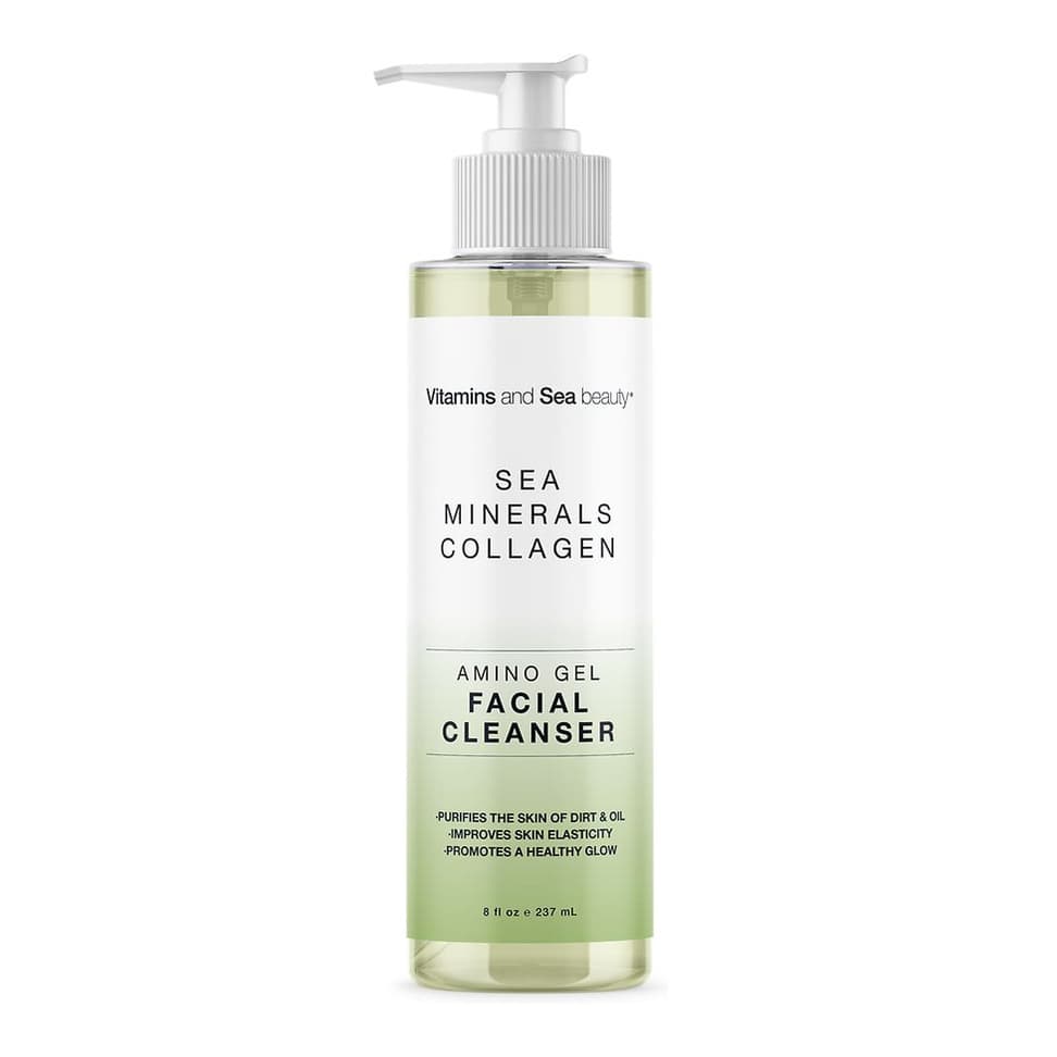 Sea Minerals and Collagen Amino Gel Facial Cleanser