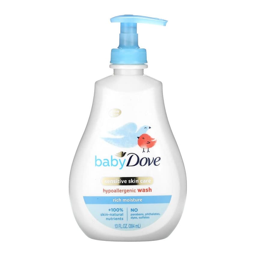 Baby, Hypoallergenic Wash, Rich Moisture