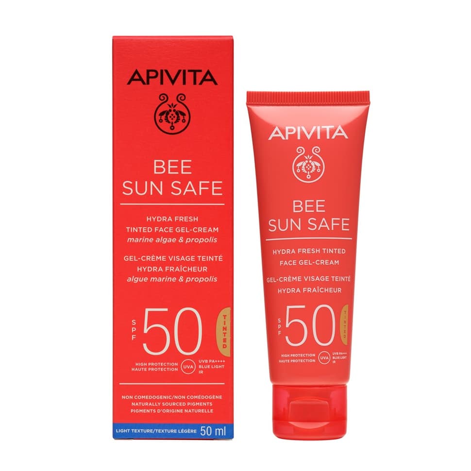Bee Sun Safe Hydra Fresh Tinted Face Gel-Cream SPF50