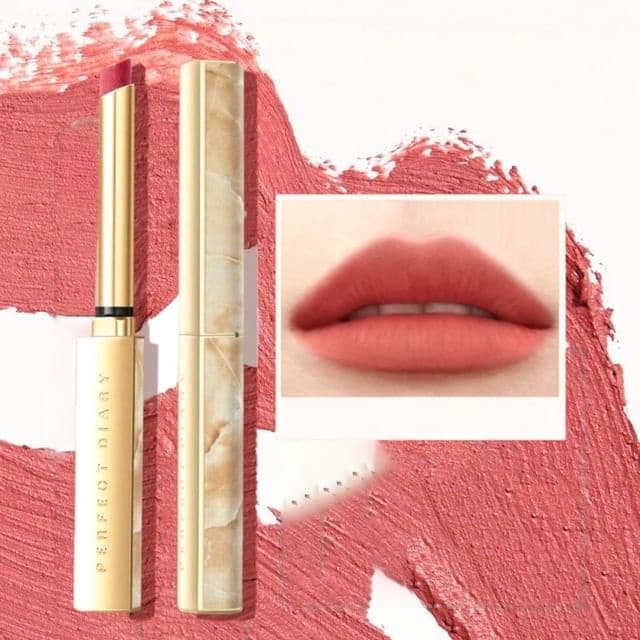 Gemstone Velvet Slim Lipstick, #L21 Hickey