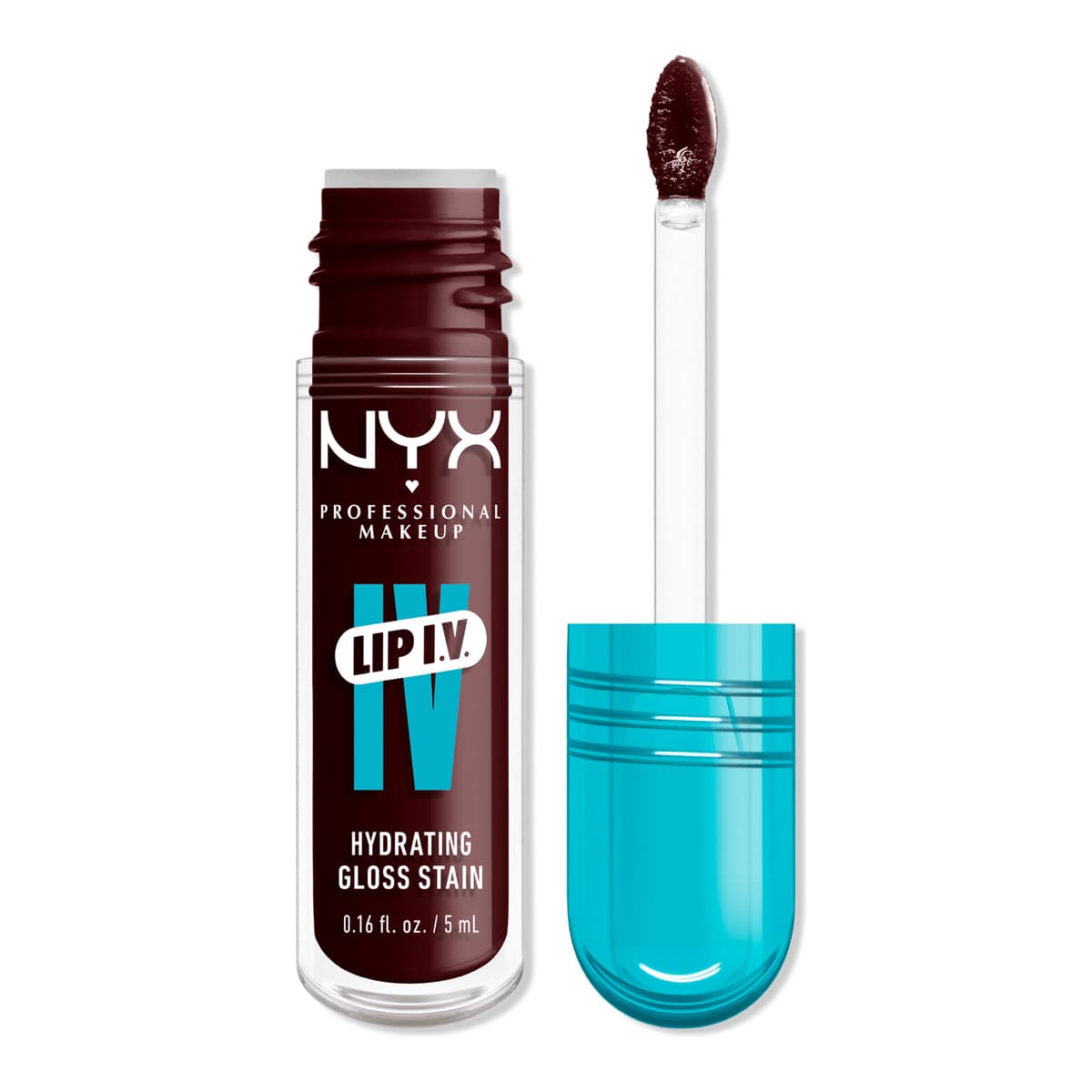 Lip IV Hydrating Gloss Stain, Water Bout Wine