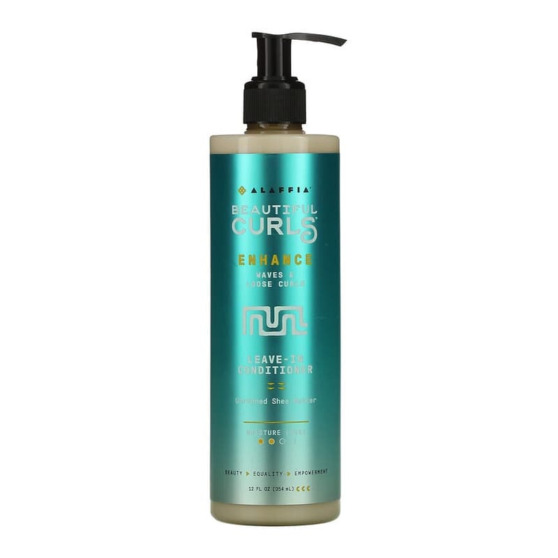 Beautiful Curls, Enhance, Leave-In Conditioner, Waves and Loose Curls, Unrefined Shea Butter