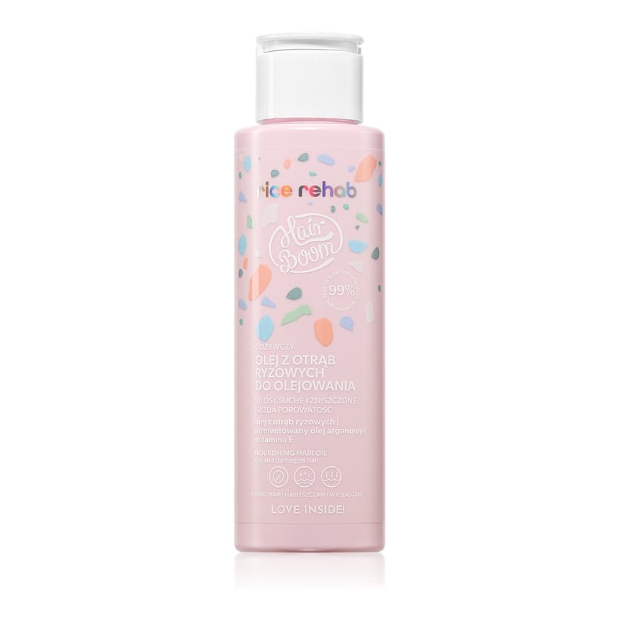 HairBoom Rice Rehab Nourishing Oil