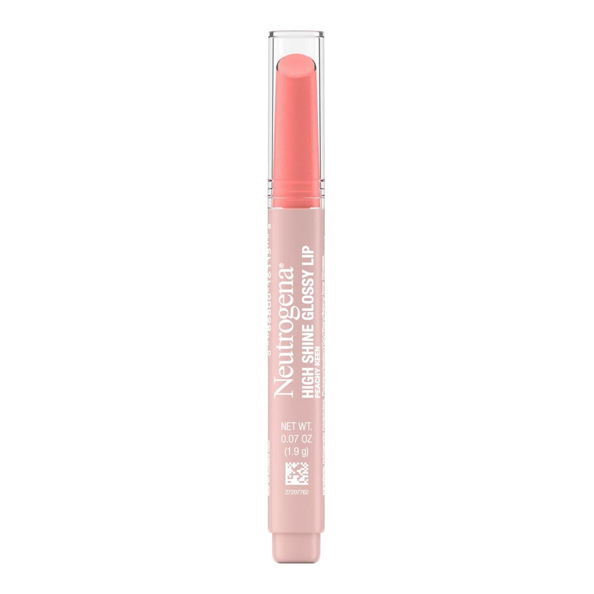 High Shine Glossy Lip Balm, Peachy Keen