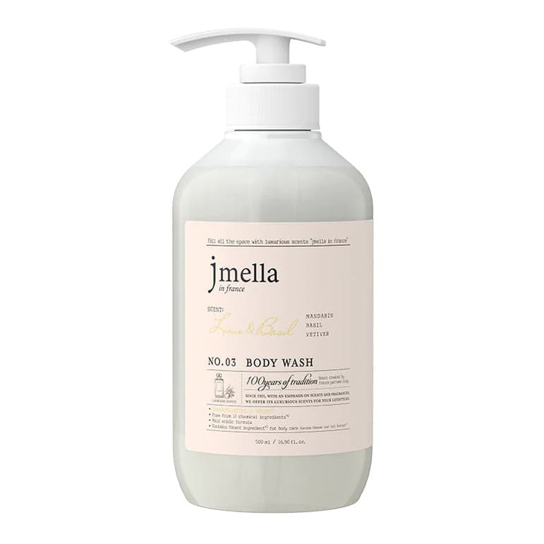 No.03 Lime & Basil Body Wash