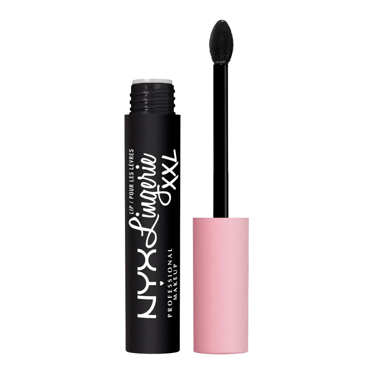 Lip Lingerie XXL Smooth Matte Liquid Lipstick - 16hr Longwear - Naughty Noir