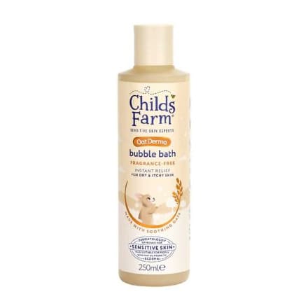 OatDerma Bubble Bath Fragrance Free Sensitive Skin Baby Kids