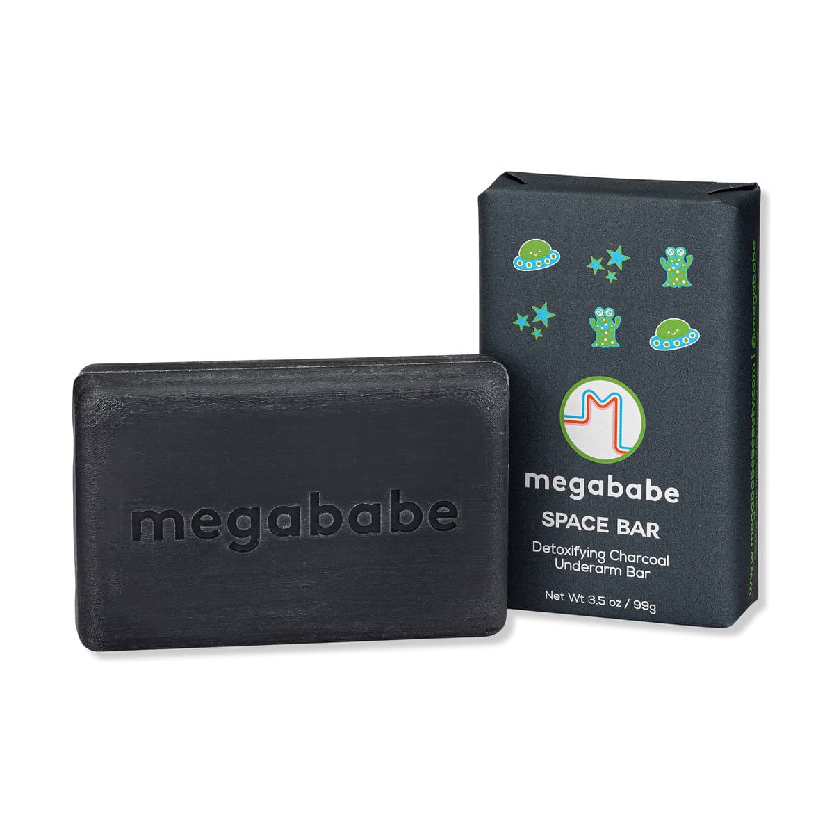 Space Bar Detoxifying Charcoal Underarm Bar