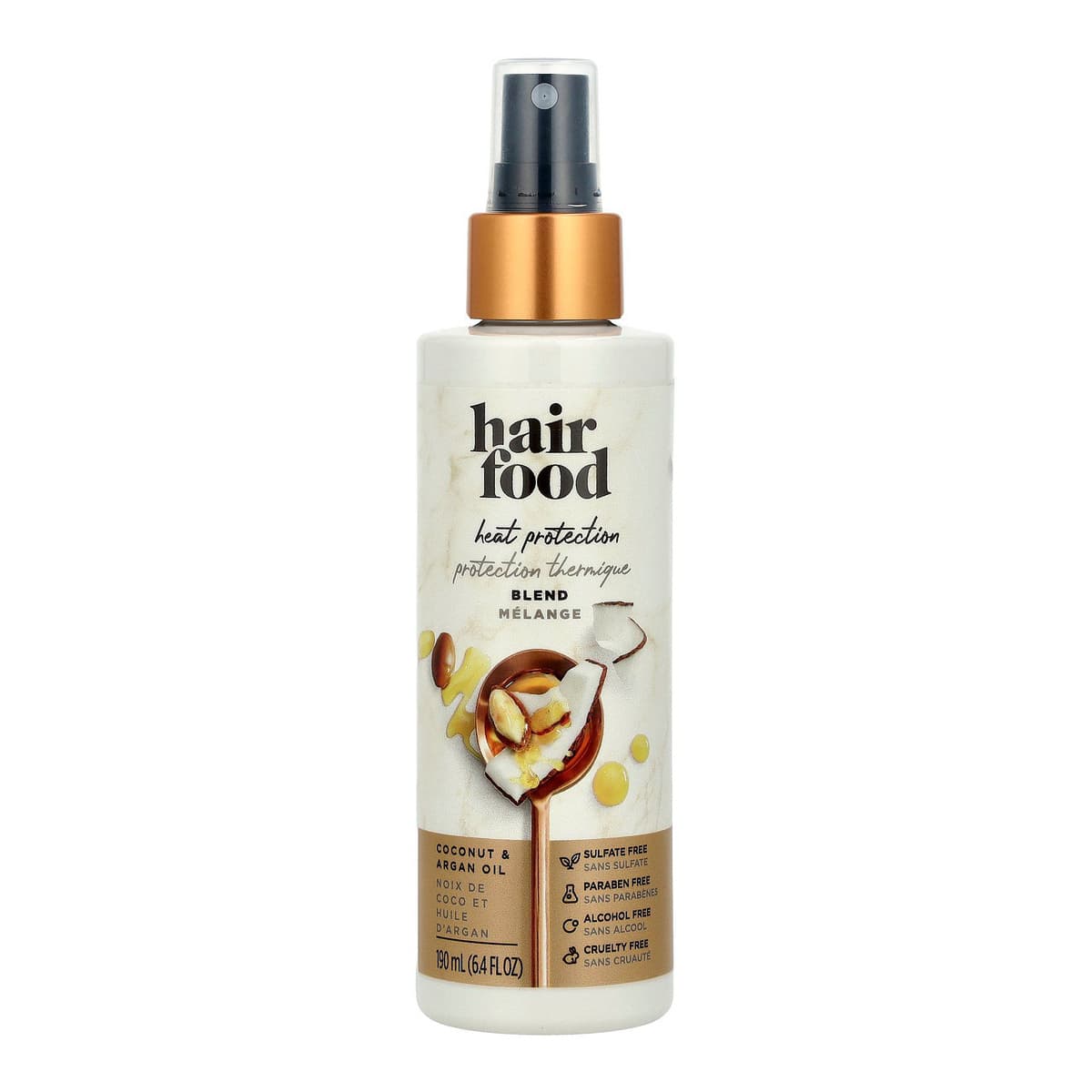 Heat Protection Blend, Coconut & Argan Oil