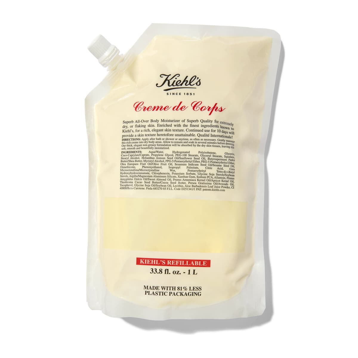 Creme de Corps Refillable Pouch