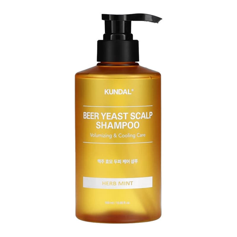 Beer Yeast Scalp Shampoo, Herb Mint
