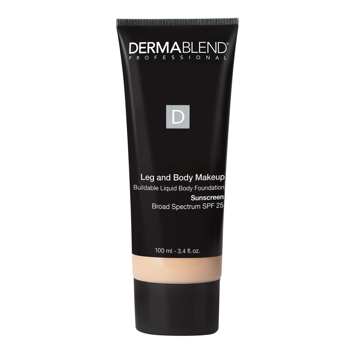 Leg and Body Makeup Foundation with SPF 25, #10 Neutral - Fair Ivory