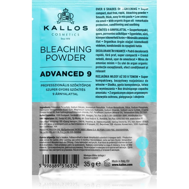 Bleaching Powder Advanced 9