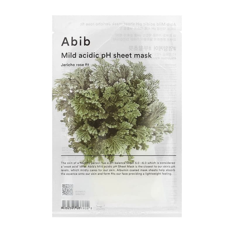 Mild Acidic pH Beauty Sheet Mask, Jerico Rose Fit