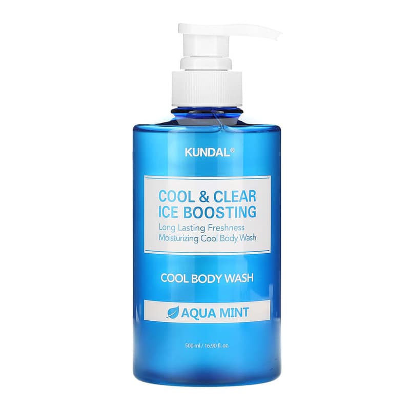Cool & Clear Ice Boosting, Cool Body Wash, Aqua Mint