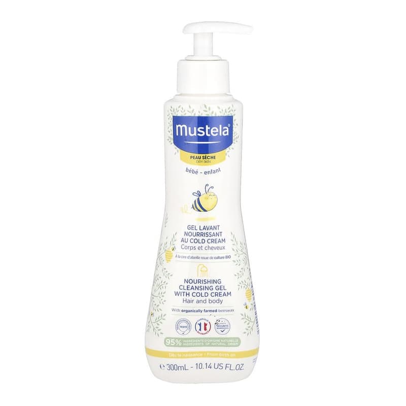 Nourishing Cleansing Gel with Cold Cream, Hair and Body