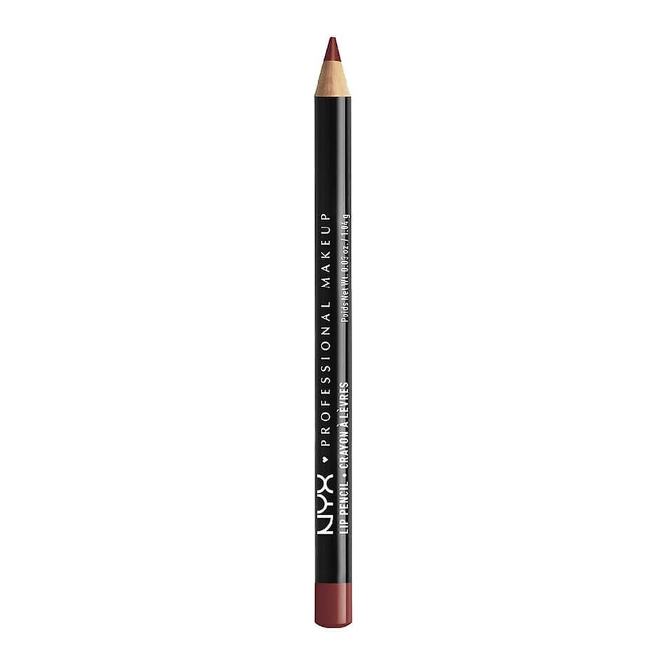 Slim Lip Pencil Creamy Long-Lasting Lip Liner, Auburn