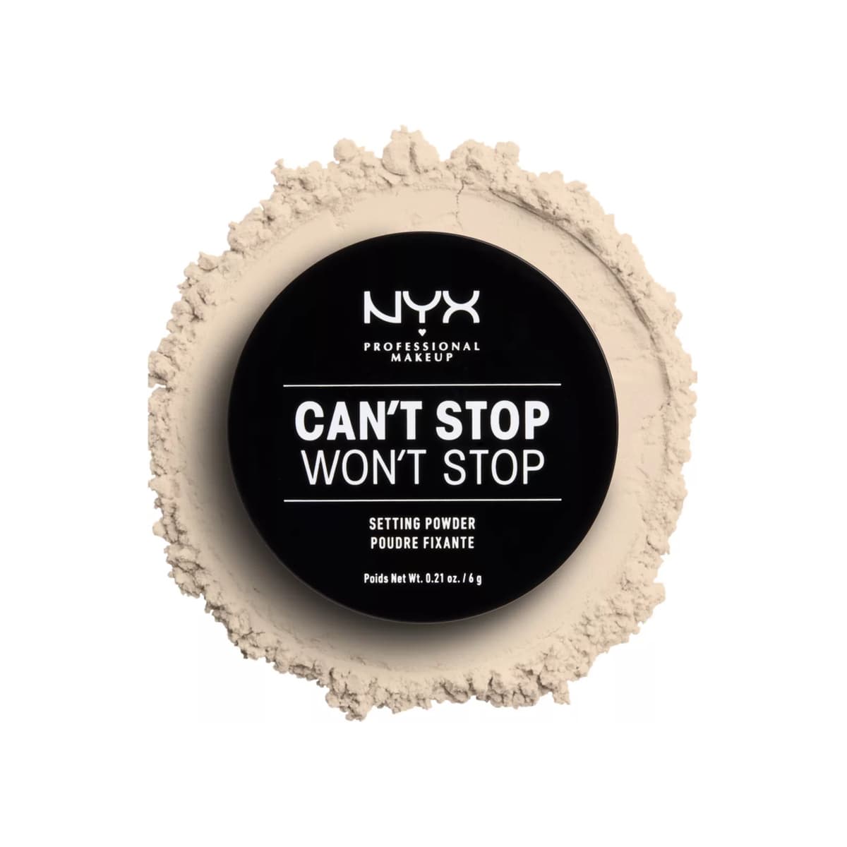 Can't Stop Won't Stop Setting Powder, Light