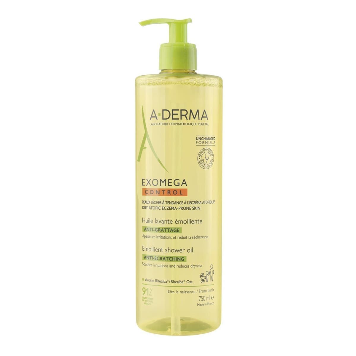 Exomega Control Emollient Shower Oil Atopic Skin