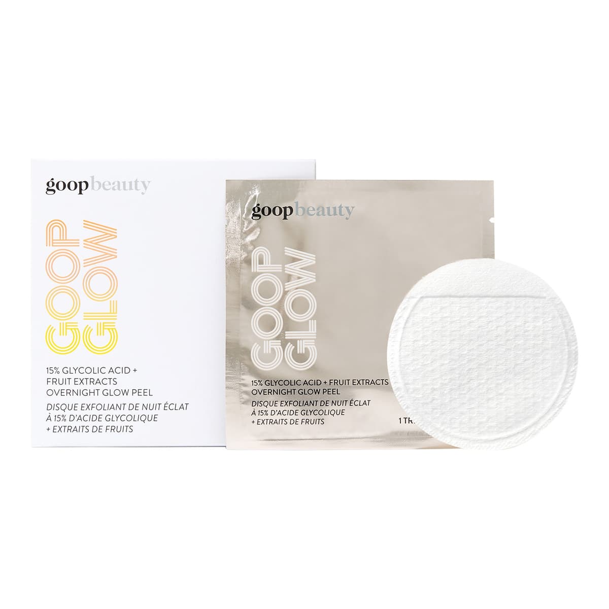 Mini GOOPGLOW 15% Glycolic Acid Overnight Glow Peel