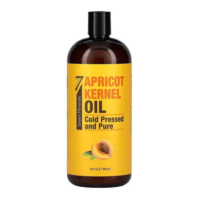 Apricot Kernel Oil, Cold Pressed and Pure, Unscented