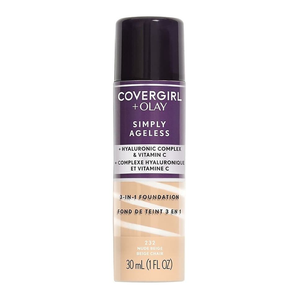 Simply Ageless 3-in-1 Liquid Foundation, Nude Beige