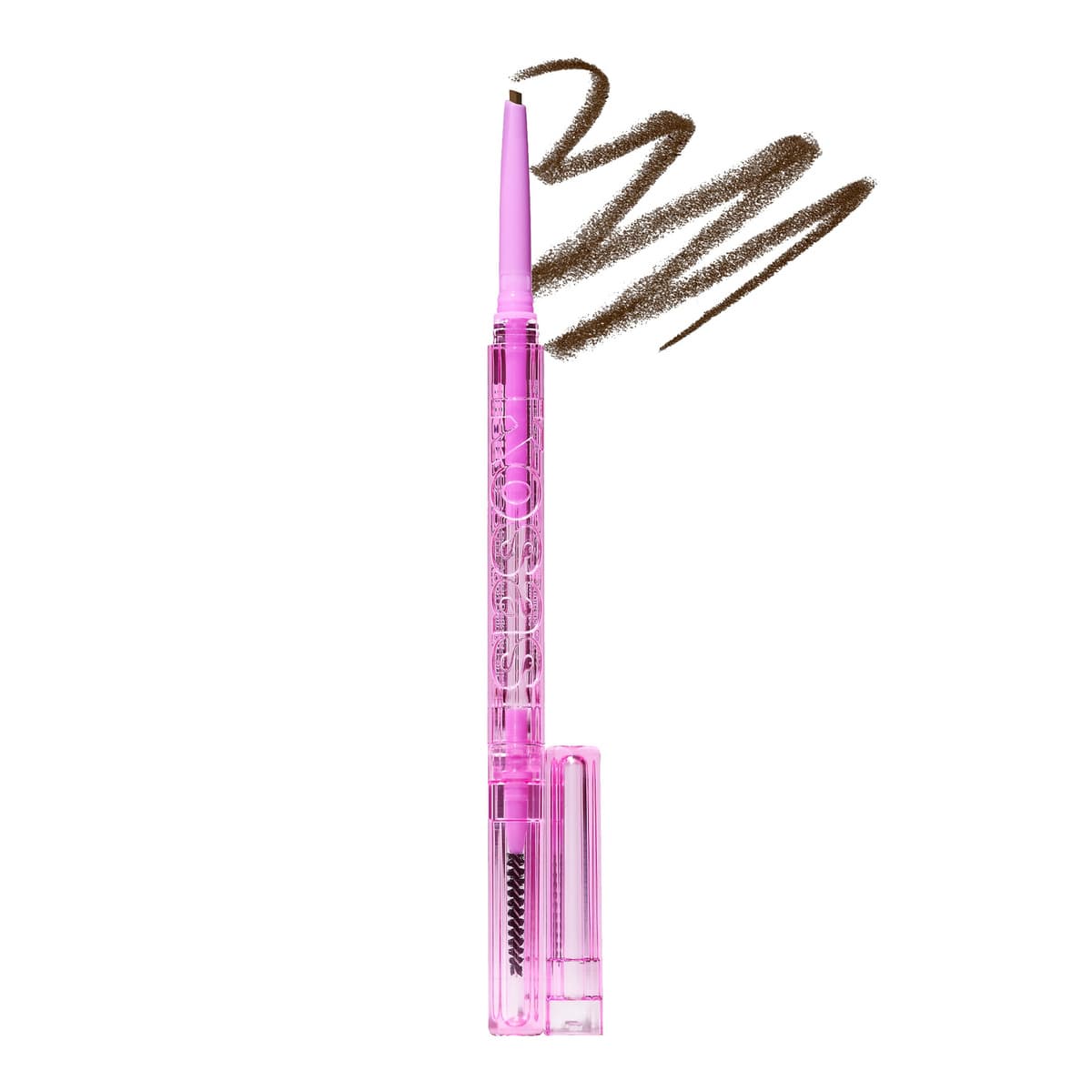 Brow Pop Dual-Action Filling and Shaping Easy Eyebrow Pencil, Medium Brown
