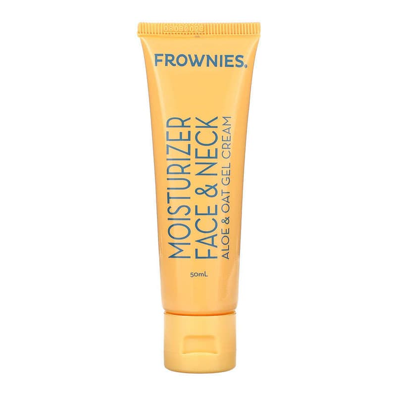 Moisturizer, Face & Neck, Aloe & Oat Gel Cream