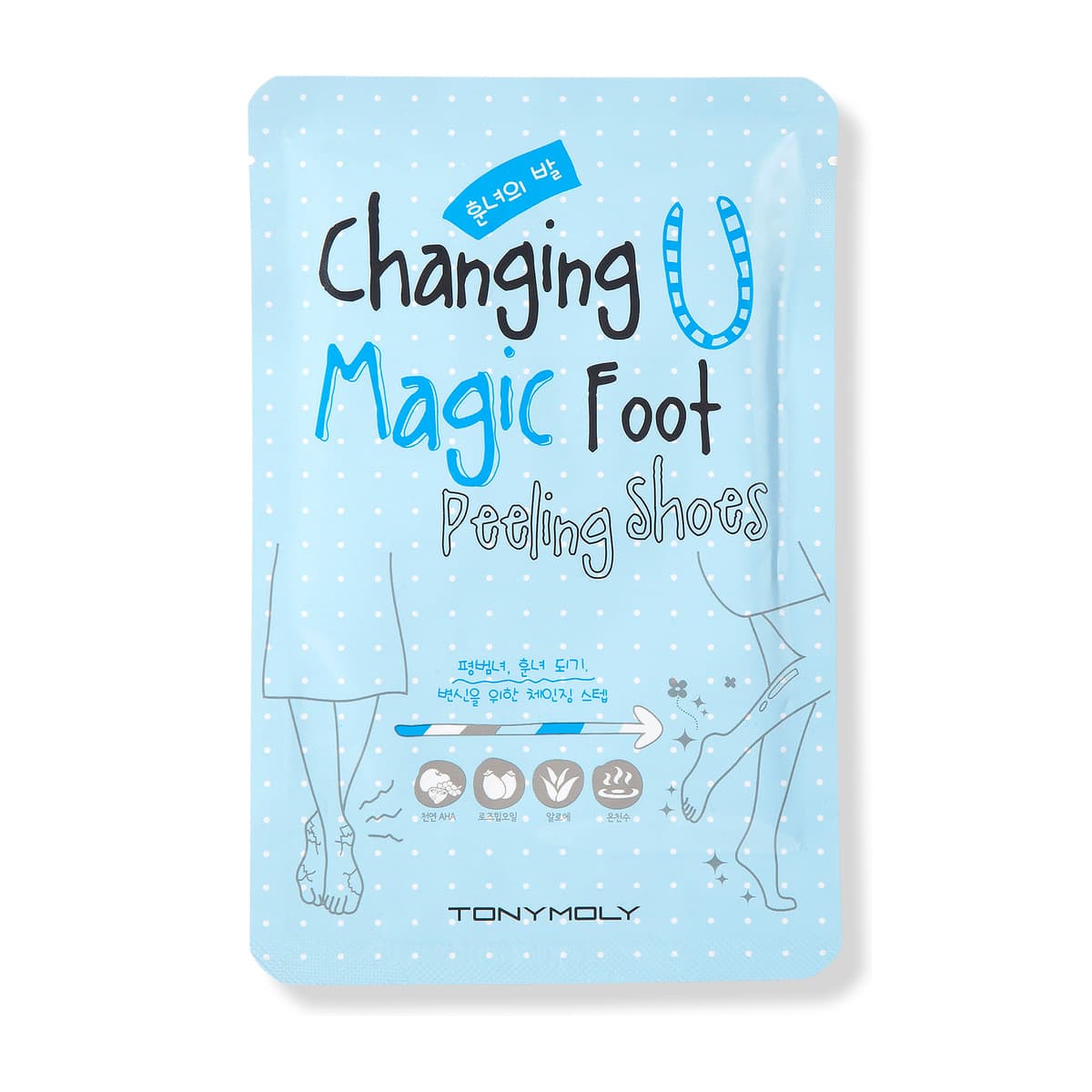 Changing U Magic Foot Peeling Shoes