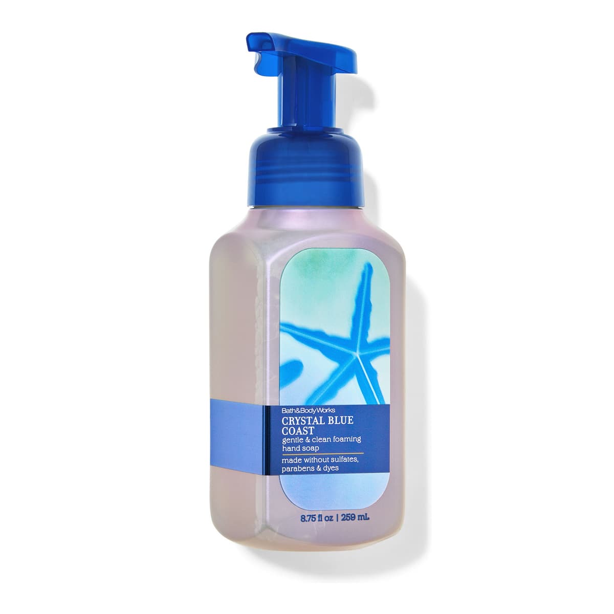 Crystal Blue Coast, Gentle & Clean Foaming Hand Soap