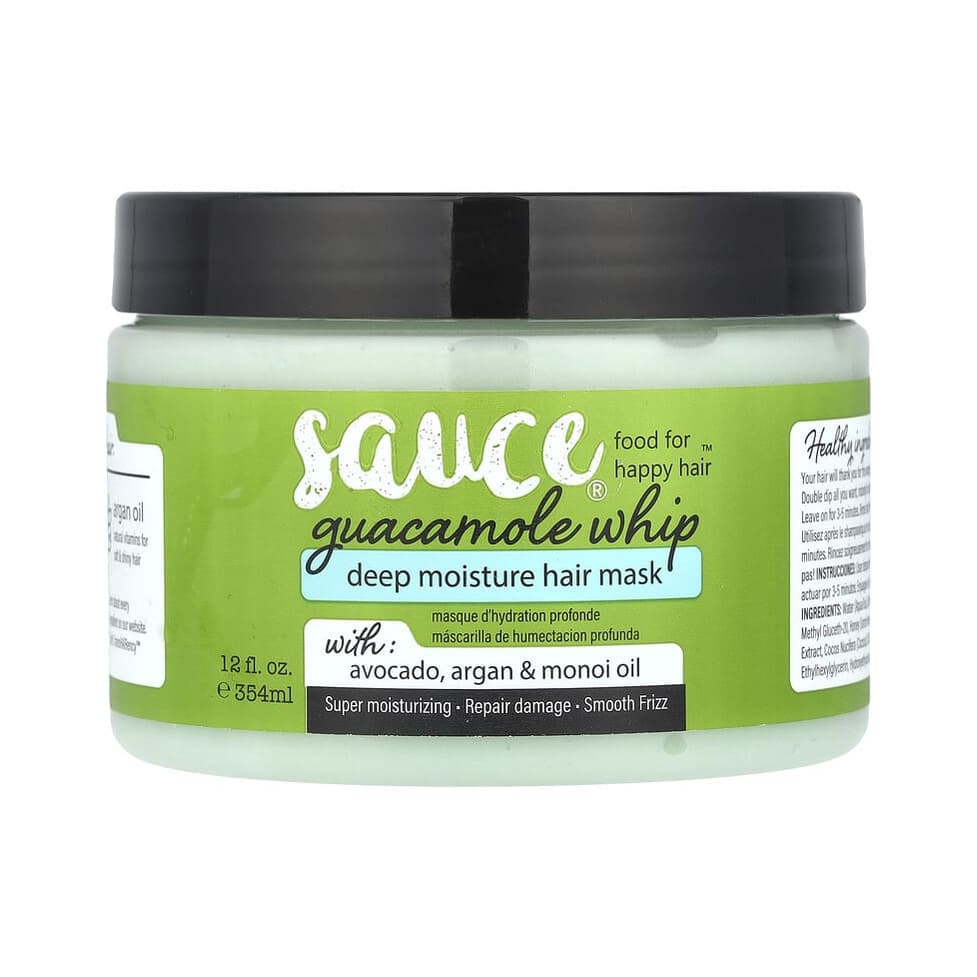 Deep Moisture Hair Mask, Guacamole Whip