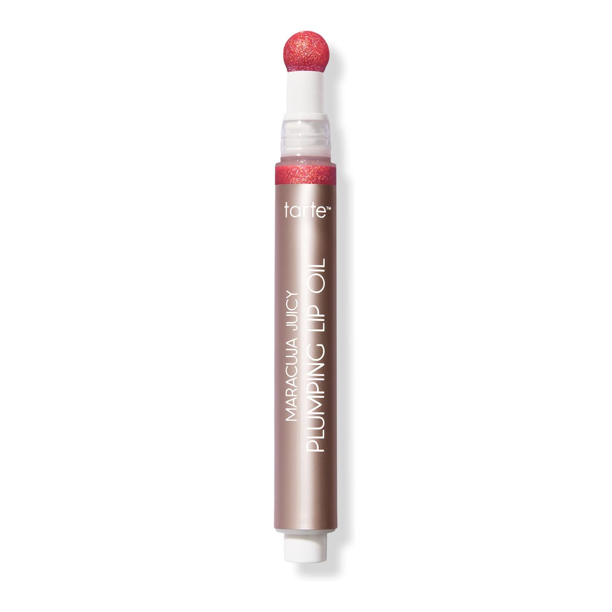 Maracuja Juicy Plumping Lip Oil, Shimmering Hibiscus