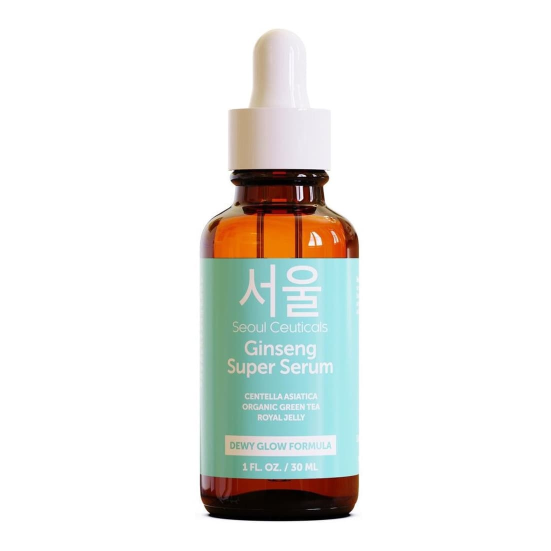 Korean Skin Care Ginseng Hydrating Serum - Korean Beauty Skincare Green Tea Glow Serum - K Beauty Skin Care Contains Centella